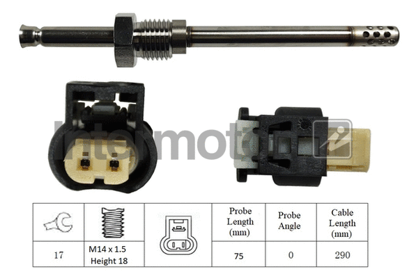 Sensor, exhaust gas temperature (27274)
