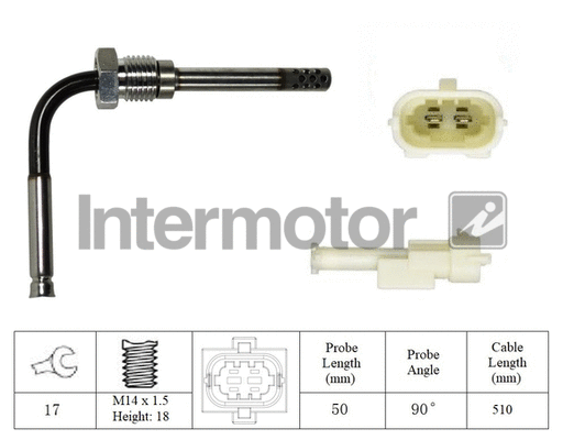 Sensor, exhaust gas temperature (27342)