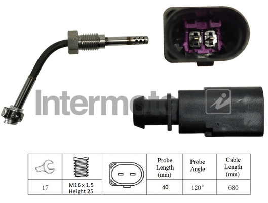 Sensor, exhaust gas temperature (27000)