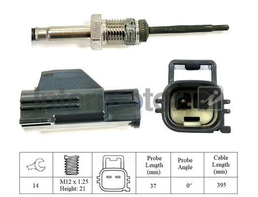 Sensor, exhaust gas temperature (27281)