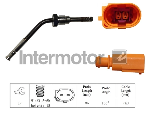 Sensor, exhaust gas temperature (27059)