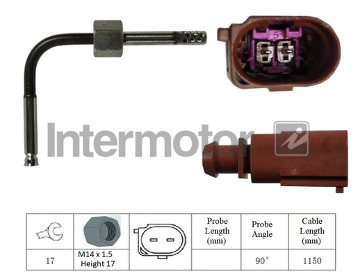 Sensor, exhaust gas temperature (27070)