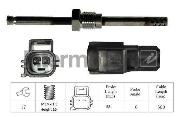 Sensor, exhaust gas temperature (27223)