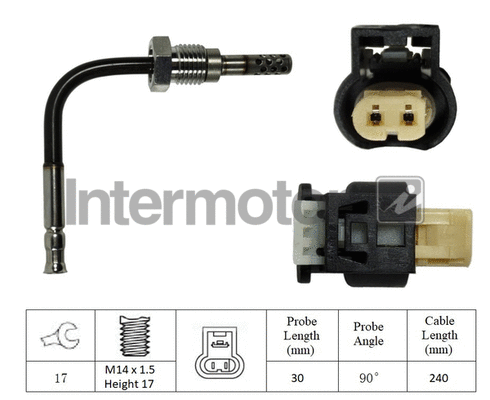 Sensor, exhaust gas temperature (27040)