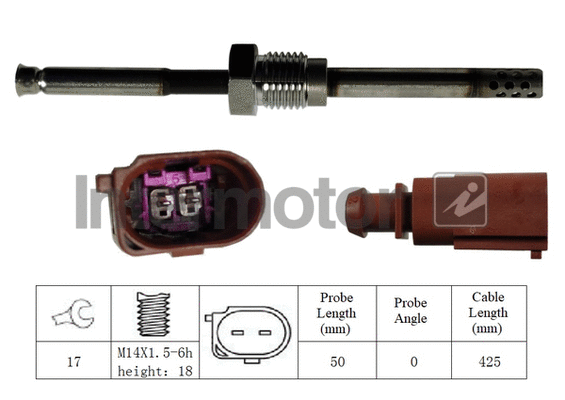 Sensor, exhaust gas temperature (27261)