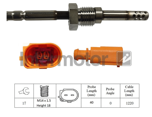Sensor, exhaust gas temperature (27254)