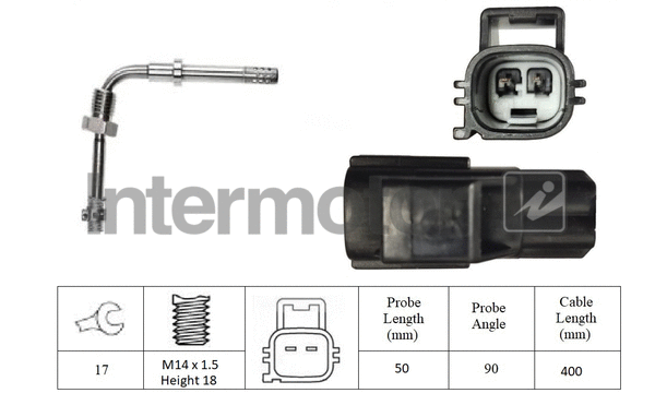 Sensor, exhaust gas temperature (27103)