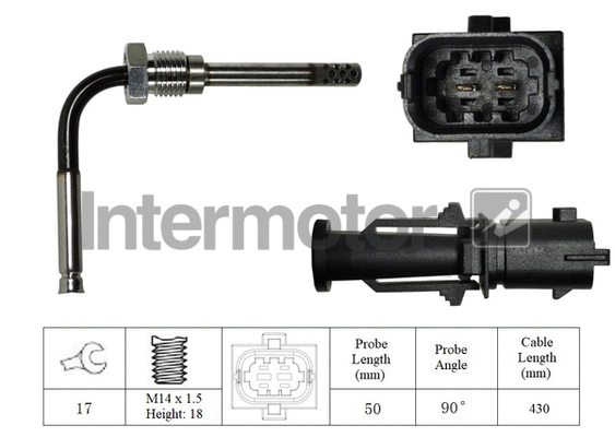 Sensor, exhaust gas temperature (27039)
