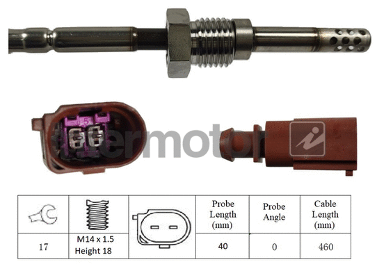 Sensor, exhaust gas temperature (27078)