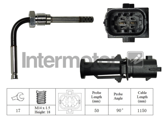 Sensor, exhaust gas temperature (27093)