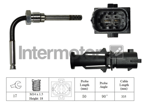 Sensor, exhaust gas temperature (27017)