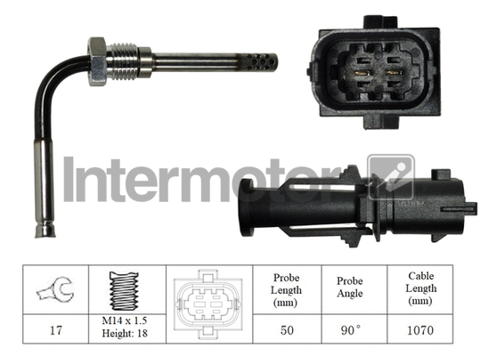 Sensor, exhaust gas temperature (27109)