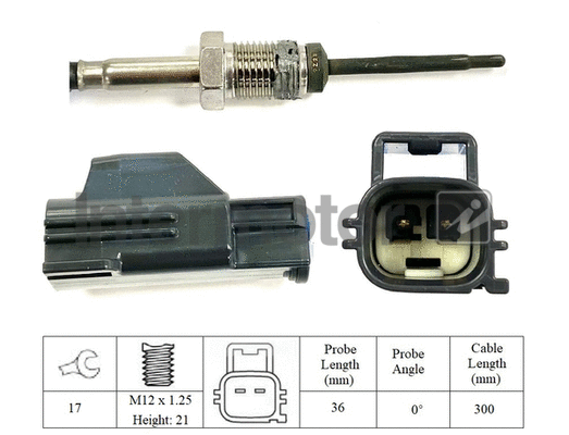 Sensor, exhaust gas temperature (27341)