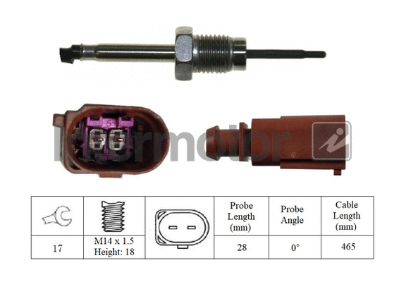 Sensor, exhaust gas temperature (27057)