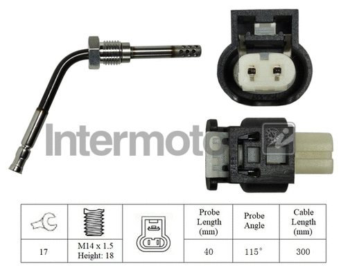 Sensor, exhaust gas temperature (27334)