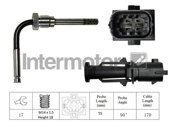 Sensor, exhaust gas temperature (27110)