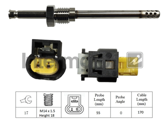 Sensor, exhaust gas temperature (27084)