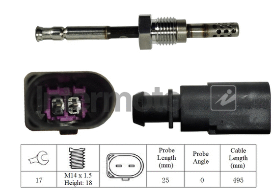 Sensor, exhaust gas temperature (27248)