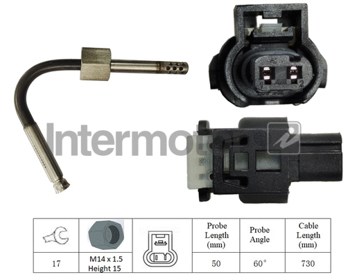 Sensor, exhaust gas temperature (27090)