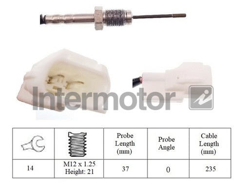 Sensor, exhaust gas temperature (27235)