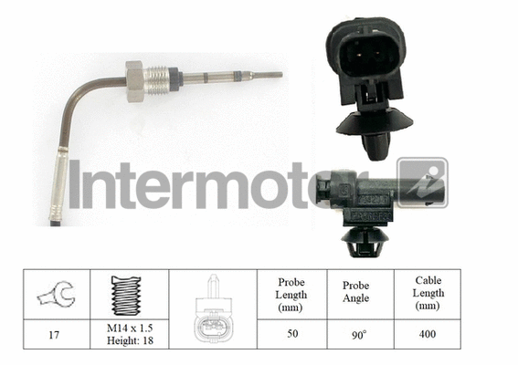 Sensor, exhaust gas temperature (27242)