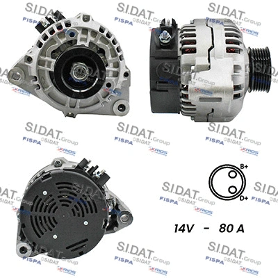 Alternator (A12BH0387A2)