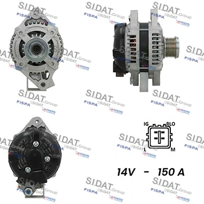 Alternator (A12DE0497A2)