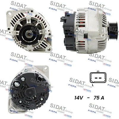 Alternator (A12VA0085A2)