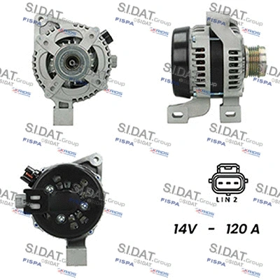 Alternator (A12DE1050A2)
