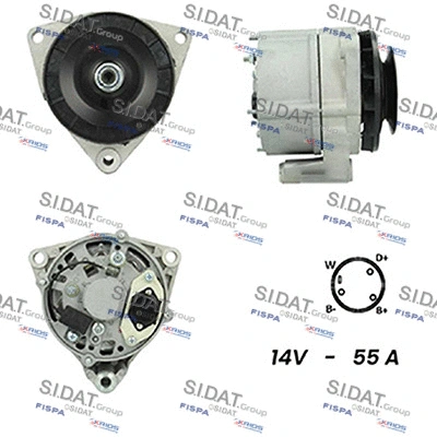 Alternator (A12BH0409A2)