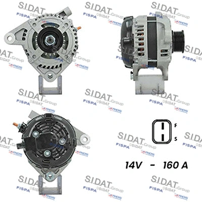 Alternator (A12DE1110A2)