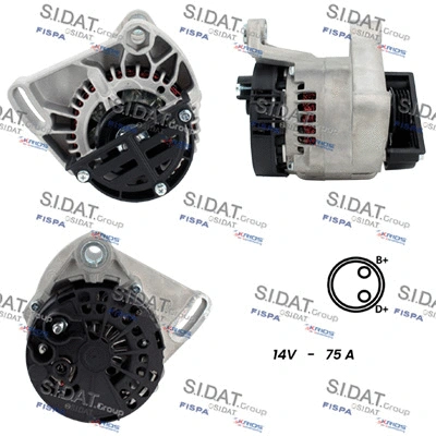 Alternator (A12MA1136A2)