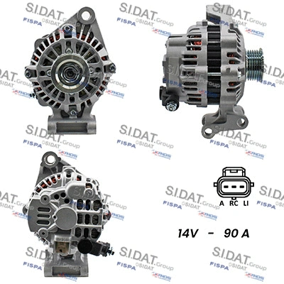 Alternator (A12MH0158A2)