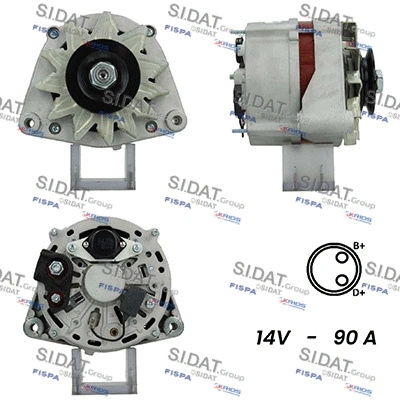 Alternator (A12BH0762A2)