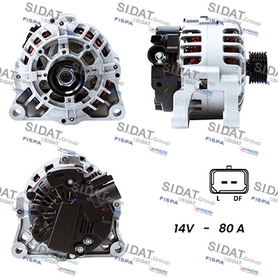 Alternator (A12VA0025A2)