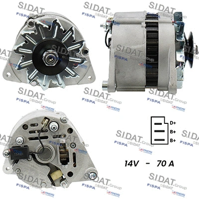 Alternator (A12LU0027A2)