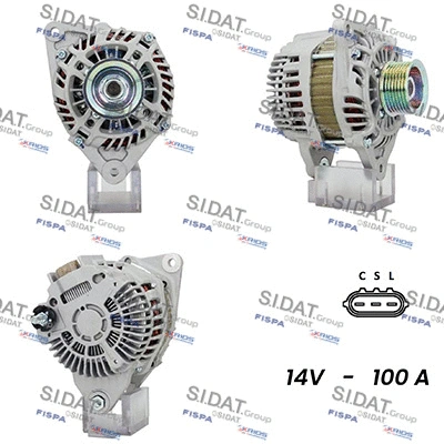 Alternator (A12MH0700A2)