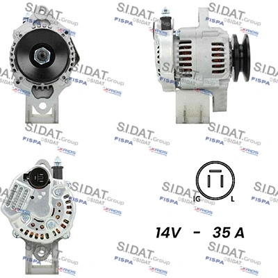 Alternator (A12DE0351A2)