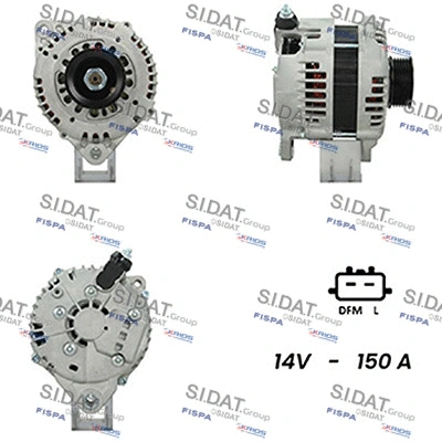 Alternator (A12HT1029A2)