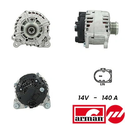 Alternator (A12VA0756AS)