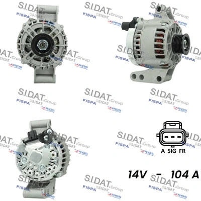 Alternator (A12VS0060)