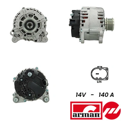 Alternator (A12VA0259AS)