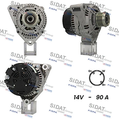 Alternator (A12BH0555A2)