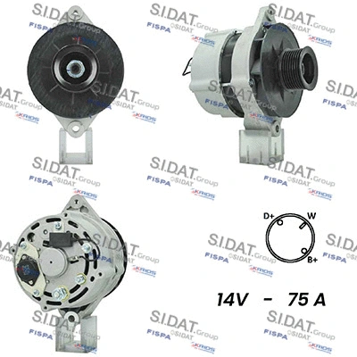 Alternator (A12ML1055)