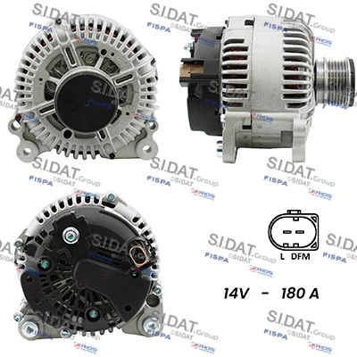 Alternator (A12VA0185)