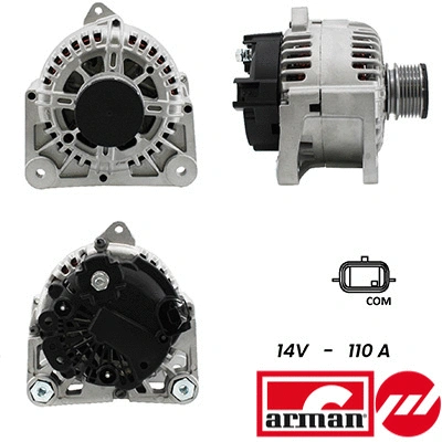 Alternator (A12VA0057AS)