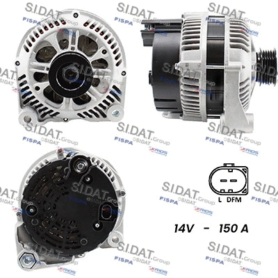 Alternator (A12VA0053A2)