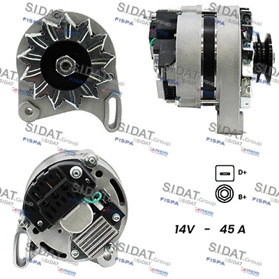 Alternator (A12MA0014A2)