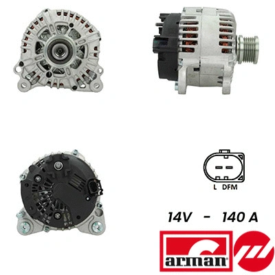 Alternator (A12VA0403AS)