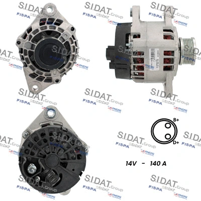 Alternator (A12MA1138A2)
